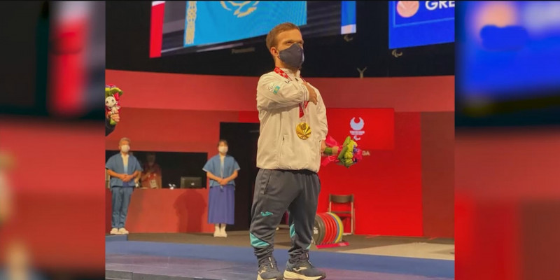 Токио 2020: золотую медаль завоевал казахстанский паралимпиец