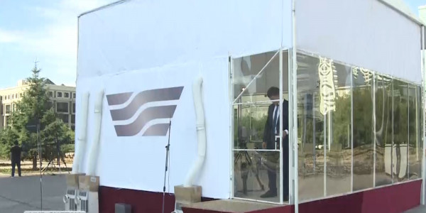 &laquo;Хабар&raquo; арнасы көшпелі студияда &laquo;Референдумға барамын&raquo; телемарафонын өткізді