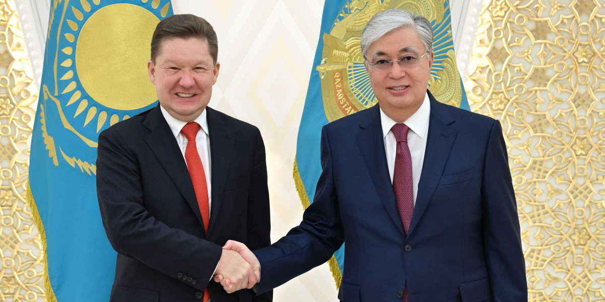Глава государства принял председателя правления компании «Газпром» Алексея Миллера