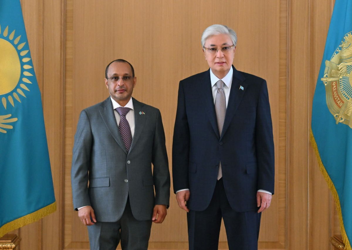 Қ. Тоқаев БАӘ-нің Қазақстандағы елшісі Мұхаммед Саид Мұхаммед әл-Арикиді қабылдады