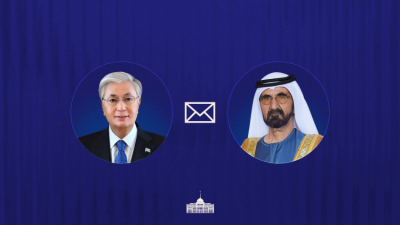 Президент шейх Мұхаммед бен Рашид Әл Мактумға көңіл айтты