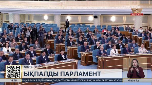 Парламент реформаларының нәтижесінде заң шығару жұмыстары жанданды