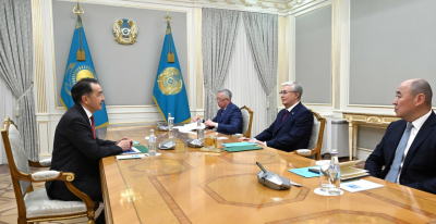 Президент принял Председателя Коллегии Евразийской экономической комиссии