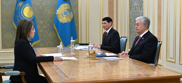 Қ. Тоқаев Қаржы нарығын реттеу және дамыту агенттігінің төрағасын қабылдады