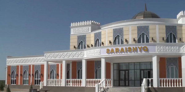 Оснащение визит-центра древнего городища Сарайшык продолжается