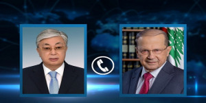 Главы государств Казахстана и Ливана провели телефонный разговор