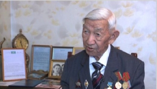 Ветеран ВОВ из Семея награжден медалью за освобождение Беларуси