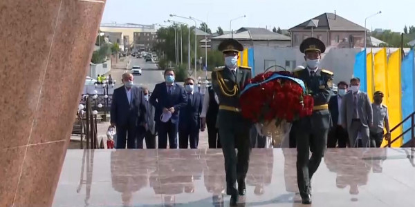 Почтили память репрессированных в Кызылординской области