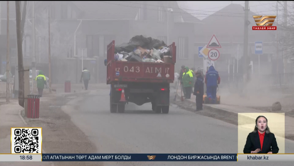 Шымкенттіктер «Таза Қазақстан» акциясына белсенді қатысып жатыр