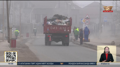 Шымкенттіктер «Таза Қазақстан» акциясына белсенді қатысып жатыр