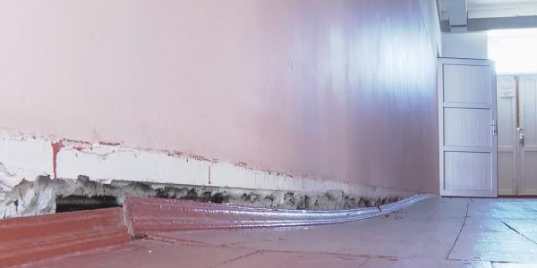 Жамбыл облысындағы Қонаев ауылының оқушылары апатты мектепте оқуға мәжбүр