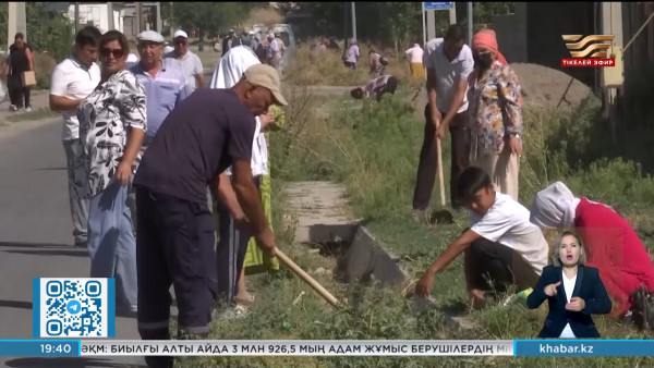 СҚО мен Түркістан облысының халқы &laquo;Таза Қазақстан&raquo; шарасына қатысты