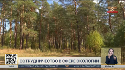 Казахстан укрепляет международное партнерство в сфере экологии