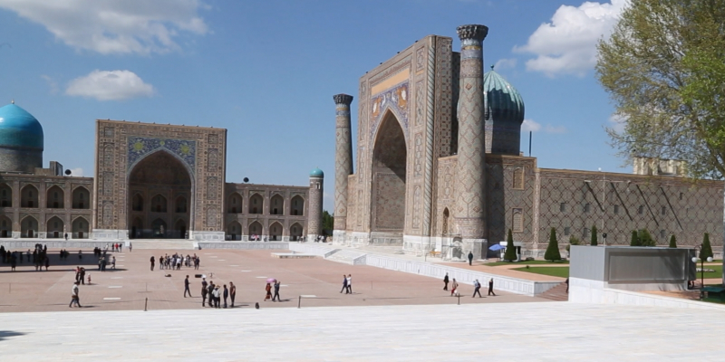 Өзбекстан. Жалаңтөс Баһадүрдің мазары. «Бабалар ізімен»