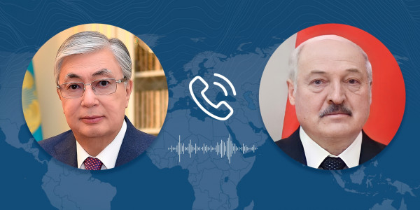 Қасым-Жомарт Тоқаев Беларусь Республикасының Президенті Александр Лукашенкомен телефон арқылы сөйлесті