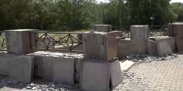 Набережную реки Урал полностью реконструируют в Уральске