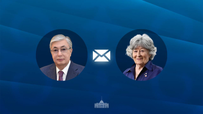 Глава государства направил поздравительную телеграмму Генерал-губернатору Канады Луизе Арбур
