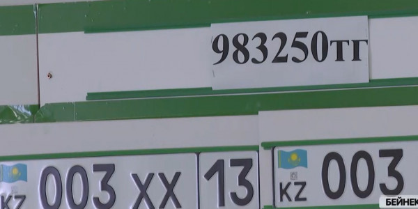 2024 жылдан бастап көлік нөмірін онлайн беруге болады