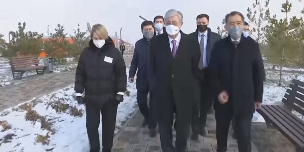 Президент алматылықтарға қаланың ауасын тазартамыз деп уәде берді