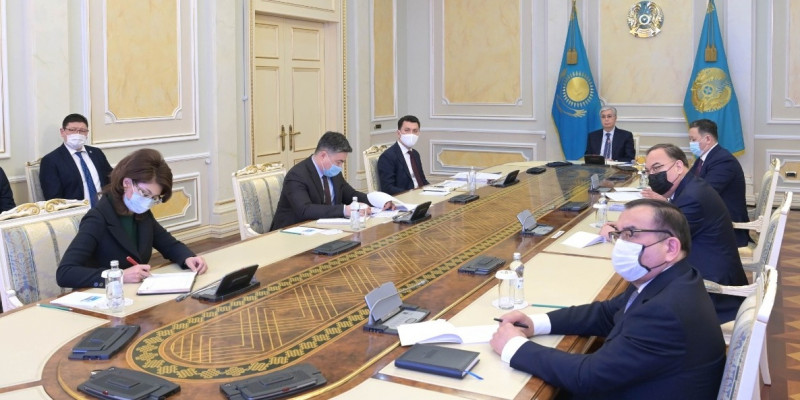 Глава государства провел расширенное заседание Правительства РК