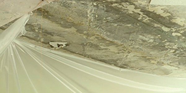 В детском саду в Карагандинской области течет крыша