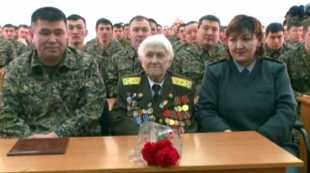 Е.Крылова шайқаста 40 жауынгерді ұрыс даласынан аман алып шыққан