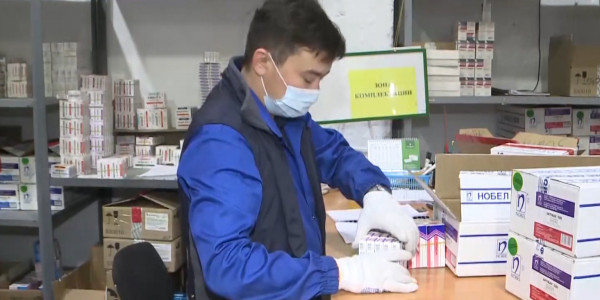 В Караганде создан двухмесячный запас лекарств от COVID-19