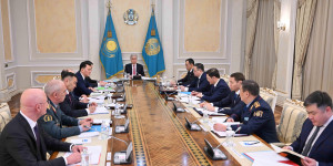 Глава государства провел заседание Совета Безопасности