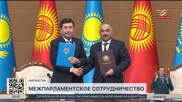 Казахстан и Кыргызстан укрепляют межпарламентское сотрудничество