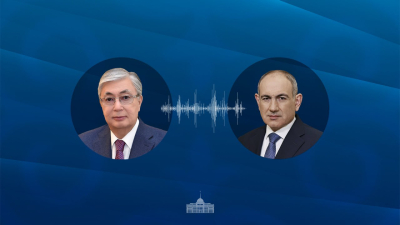 Мемлекет басшысы Армения Премьер-министрімен телефон арқылы сөйлесті