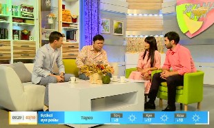 &laquo;Жаңа күн&raquo;. &laquo;Мафия мен Тақия&raquo; театрының директоры Жанатбак Бәйтеков, &laquo;Мафия мен Тақия&raquo; театрының актері Бауыржан Бәкіров