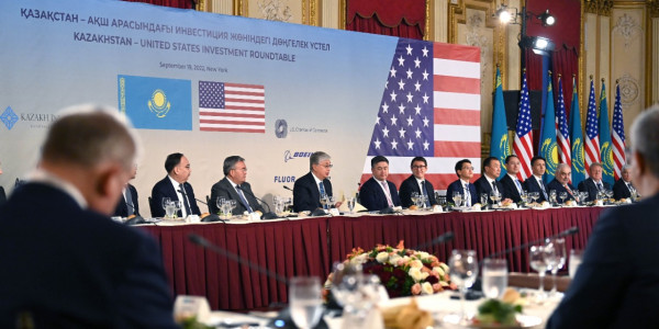 Касым-Жомарт Токаев провел ряд встреч в Нью-Йорке