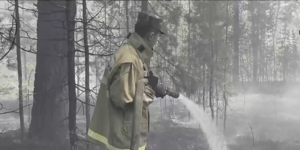 Семей өңіріндегі өрт бәсеңсіді