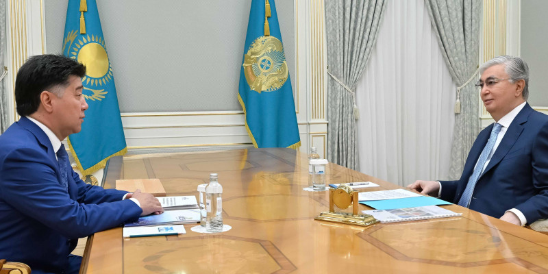 Тоқаев Астана мемлекеттік қызмет хабы Басқарушы комитетінің төрағасын қабылдады