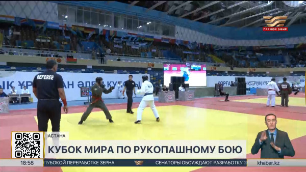 Кубок мира по рукопашному бою стартовал в столице