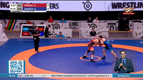 Казахстанские борцы вышли в полуфинал азиатского отбора на Олимпиаду