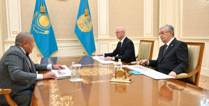 Президент принял основателя компании Astana Motors Нурлана Смагулова