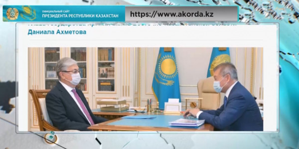 Аким ВКО проинформировал Главу государства о темпах развития региона