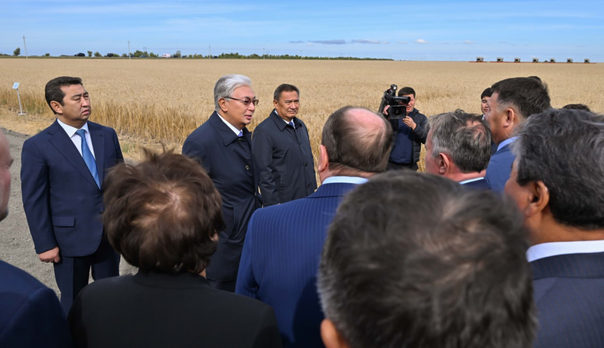 Президент побеседовал с руководителями сельхозформирований Акмолинской области