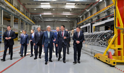Президент посетил завод Stadler Kazakhstan