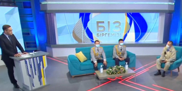 На телеканале &laquo;Хабар&raquo; прошёл масштабный телемарафон &laquo;Biz birgemiz&raquo;