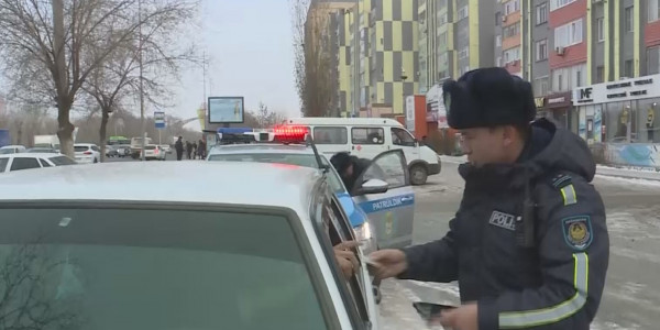 Ақтөбе облысында он күн ішінде 600-ге жуық жол ережесін бұзған жүргізуші анықталды