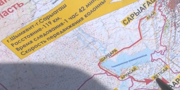 Мақтаарал ауданында құрылыс қарқын алды