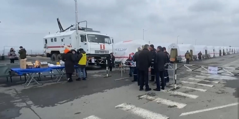 Воздушное пространство России у границ Украины закрыто
