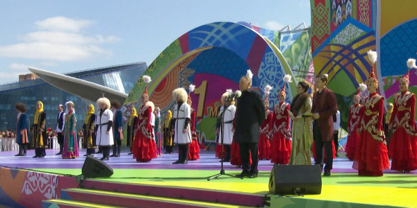 Елбасы Қазақстан халқының бірлігі күніне арналған мерекелік шараға қатысты