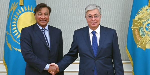 Президент &laquo;АрселорМиттал&raquo; компаниясының атқарушы төрағасы Лакшми Митталды қабылдады