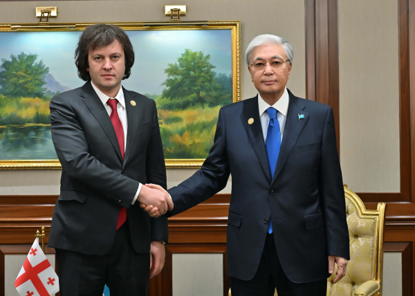 Мемлекет басшысы Грузия Премьер-министрімен кездесу өткізді