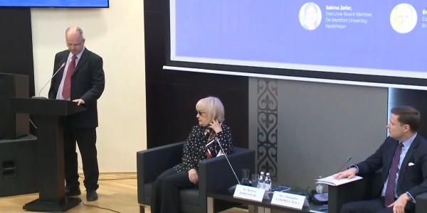 Президент обратился с видеообращением к участникам форума Astana Finance Days