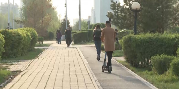 Электросамокаты планируют признать транспортным средством в Казахстане