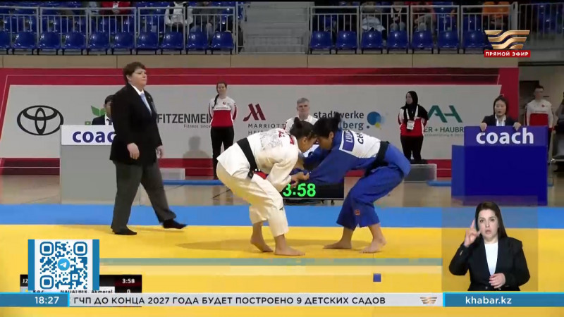 Сборная Казахстана по парадзюдо завоевала 2 золотые и 3 бронзовые медали